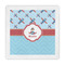 Airplane Theme Standard Decorative Napkins (Personalized)