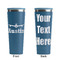Airplane Theme Steel Blue RTIC Everyday Tumbler - 28 oz. - Front and Back