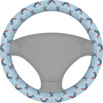 Airplane Theme Steering Wheel Cover (Personalized)