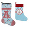 Airplane Theme Stockings - Side by Side compare
