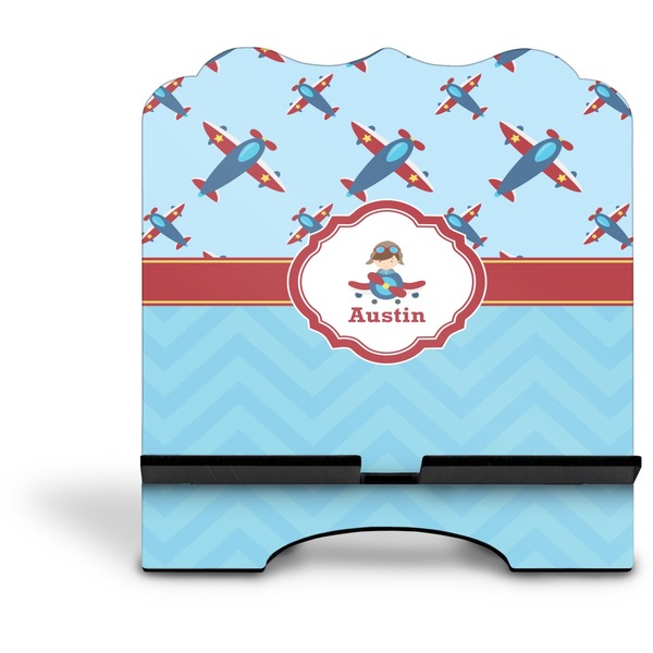Airplane Theme Stylized Tablet Stand - Front without iPad