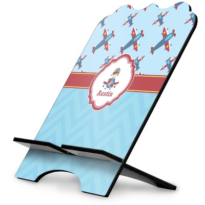 Custom Airplane Theme Stylized Tablet Stand (Personalized)