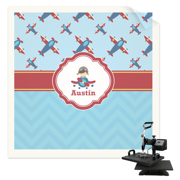 Custom Airplane Theme Sublimation Transfer - Baby / Toddler (Personalized)