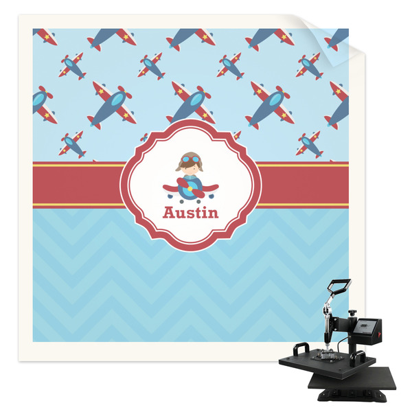Custom Airplane Theme Sublimation Transfer (Personalized)