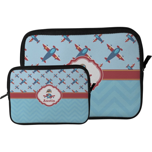 Airplane Theme Tablet Sleeve (Size Comparison)