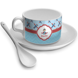 Airplane Theme Tea Cup (Personalized)