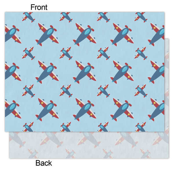 Airplane Theme Tissue Paper - Heavyweight - Medium - Front & Back
