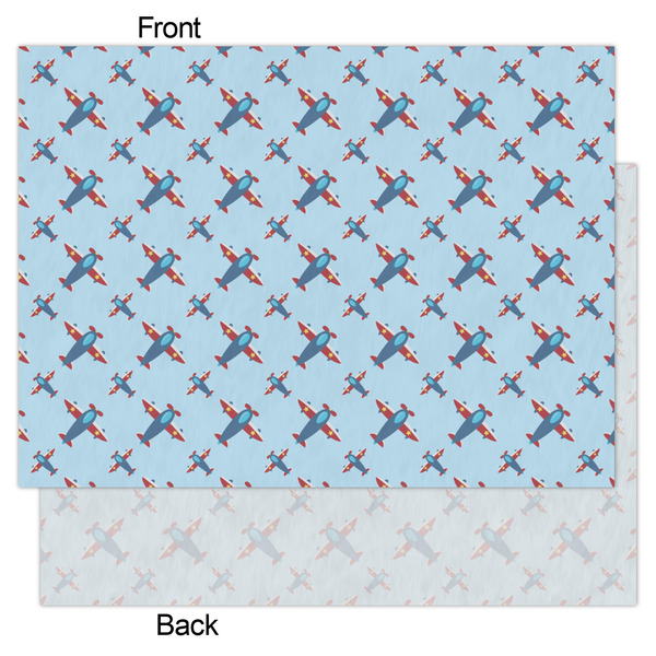 Airplane Theme Tissue Paper - Lightweight - Large - Front & Back