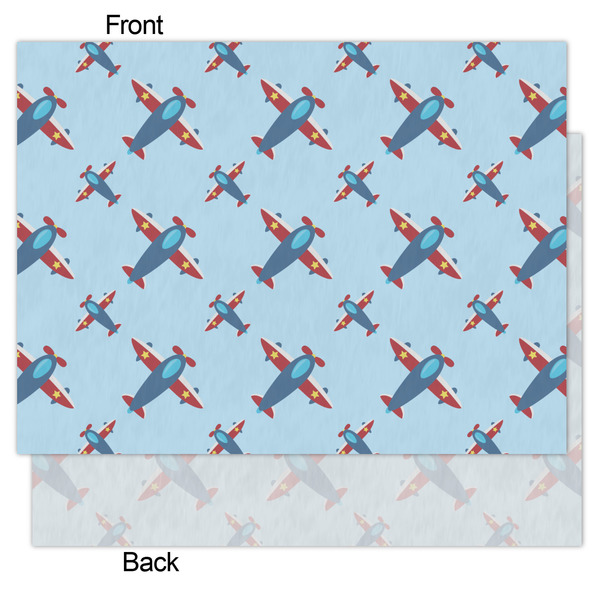 Airplane Theme Tissue Paper - Lightweight - Medium - Front & Back