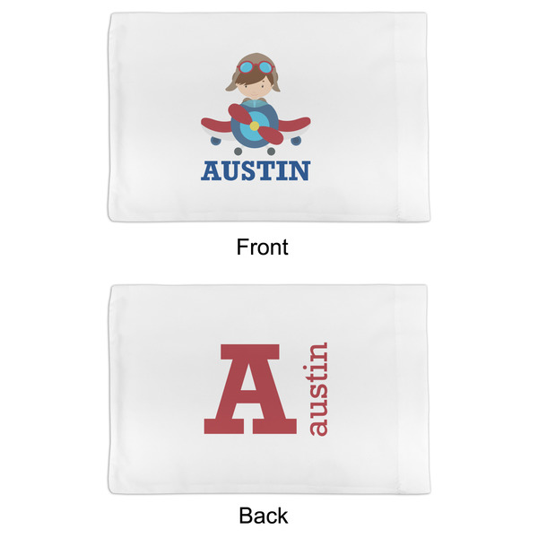Airplane Theme Toddler Pillow Case - APPROVAL (partial print)
