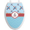 Airplane Theme Toilet Seat Decal - Elongated (Personalized)