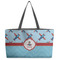 Airplane Theme Tote w/Black Handles - Front View