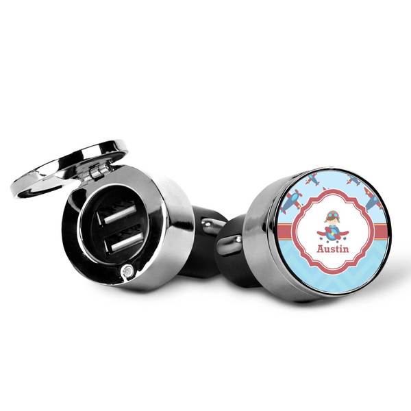 Airplane Theme USB Car Charger