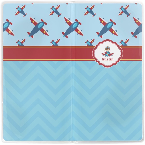 Airplane Theme Vinyl Document Wallet - Apvl