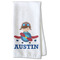 Airplane Theme Waffle Towel - Partial Print Print Style Image