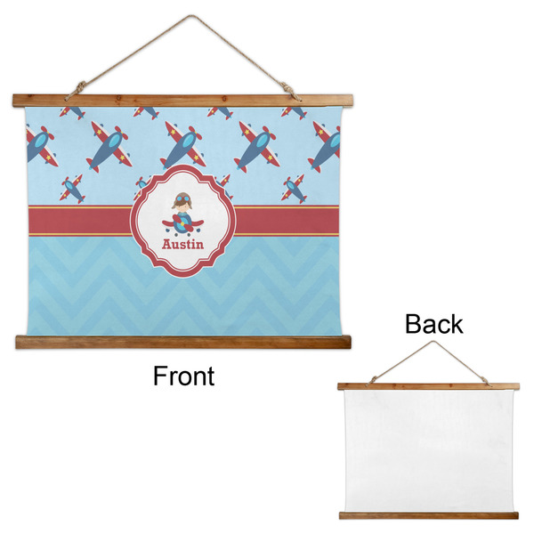 Airplane Theme Wall Hanging Tapestry - Landscape - APPROVAL