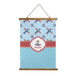 Airplane Theme Wall Hanging Tapestry - Tall (Personalized)