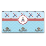 Airplane Theme Wall Mounted Coat Rack (Personalized)