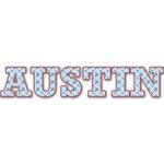 Airplane Theme Name/Text Decal - Custom Sizes (Personalized)