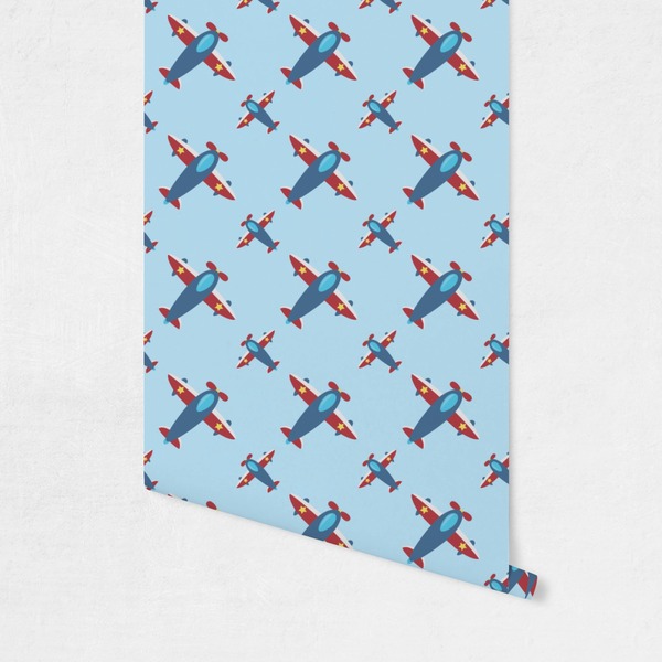 Airplane Theme Wallpaper on Wall