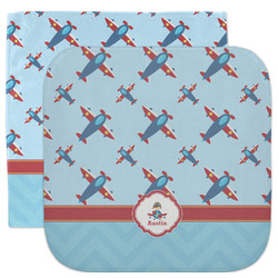 Airplane Theme Facecloth / Wash Cloth (Personalized)
