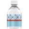 Airplane Theme Water Bottle Label - Back View