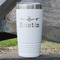 Airplane Theme 20 oz Stainless Steel Tumbler - White - Single Sided (Personalized)