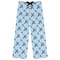 Airplane Theme Womens Pjs - Flat Front
