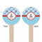 Airplane Theme Wooden 6" Stir Stick - Round - Double Sided - Front & Back