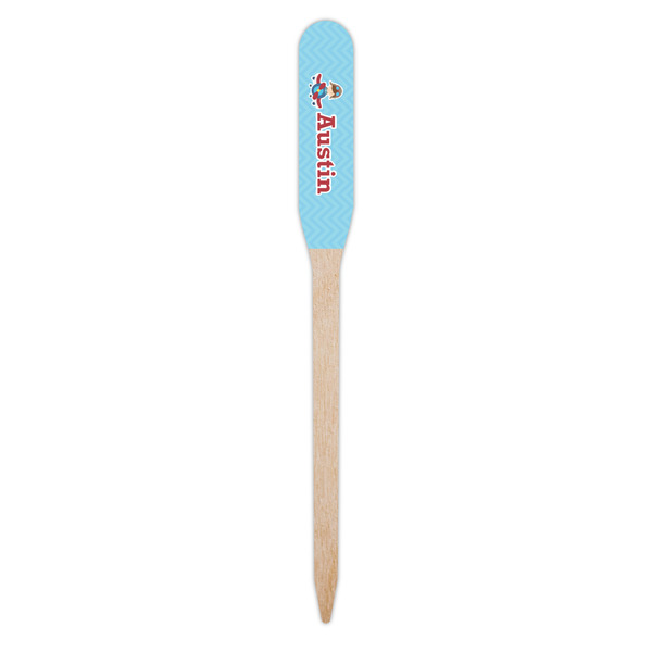 Airplane Theme Wooden Food Pick - Paddle - Single Pick