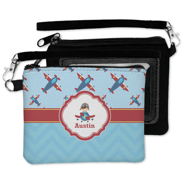Airplane Theme Wristlet ID Cases - MAIN