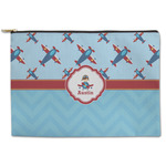 Airplane Theme Zipper Pouch (Personalized)