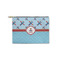 Airplane Theme Zipper Pouch Small (Front)