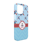 Airplane Theme iPhone Case - Plastic - iPhone 13 (Personalized)