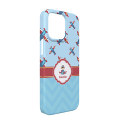 Airplane Theme iPhone Case - Plastic - iPhone 13 (Personalized)