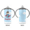 Airplane & Pilot 12 oz Stainless Steel Sippy Cups - APPROVAL