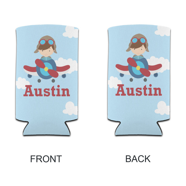 Airplane & Pilot 12oz Tall Can Sleeve - APPROVAL