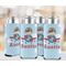 Airplane & Pilot 12oz Tall Can Sleeve - Set of 4 - LIFESTYLE