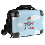 Airplane & Pilot Hard Shell Briefcase (Personalized)