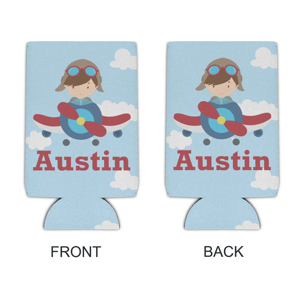 Airplane & Pilot 16oz Can Sleeve - APPROVAL