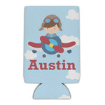 Airplane & Pilot Can Cooler (Personalized)