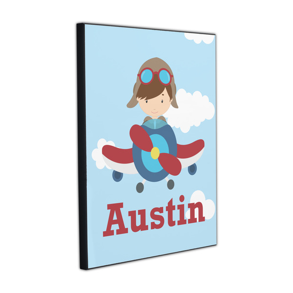 Custom Airplane & Pilot Wood Prints (Personalized)