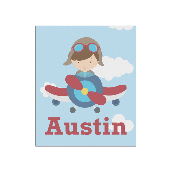 Custom Airplane & Pilot Poster - Matte - 20x24 (Personalized)