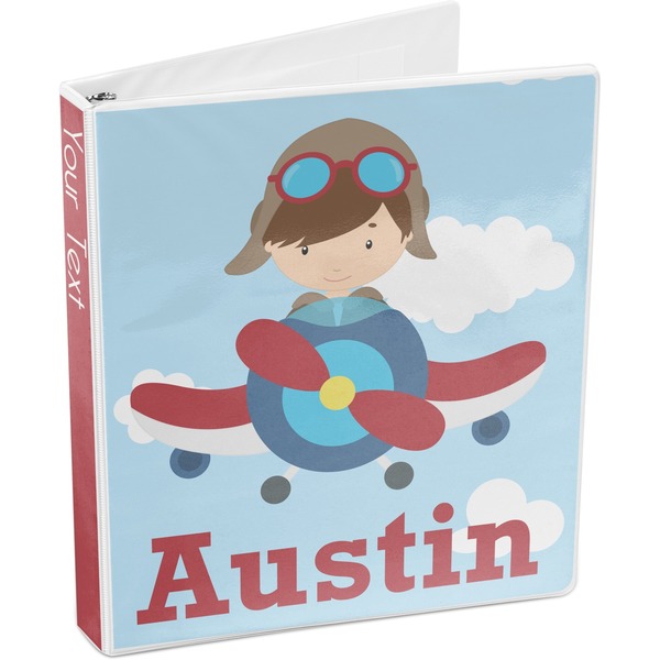 Airplane & Pilot 3-Ring Binder 3/4 - Main