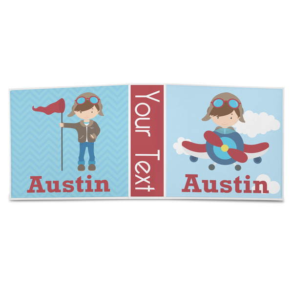 Airplane & Pilot 3-Ring Binder Approval- 3in