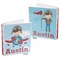 Airplane & Pilot 3-Ring Binder Front and Back