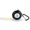 Airplane & Pilot 6-Ft Pocket Tape Measure with Carabiner Hook - Front