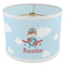 Airplane & Pilot 8" Drum Lampshade - ANGLE Poly-Film