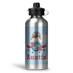Airplane & Pilot Water Bottles - 20 oz - Aluminum (Personalized)
