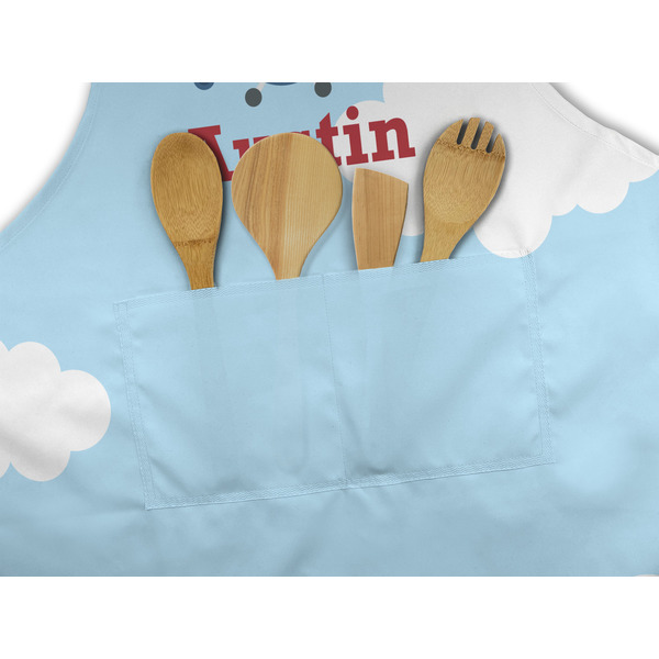 Airplane & Pilot Apron - Pocket Detail with Props